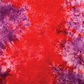 Standard Red & Purple Tie-Dye Bandanna